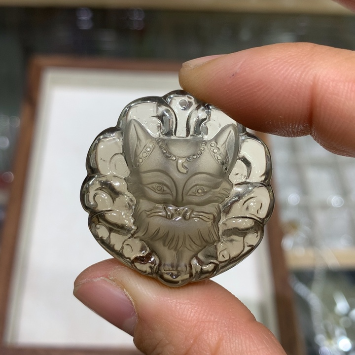 水晶颈饰未镶嵌天然
