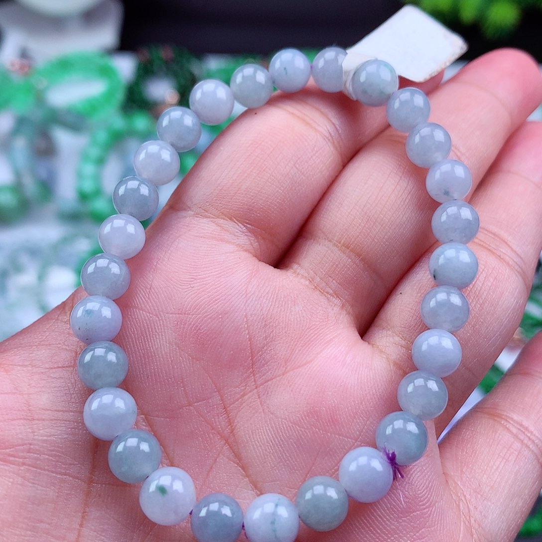 未镶嵌手链翡翠手串