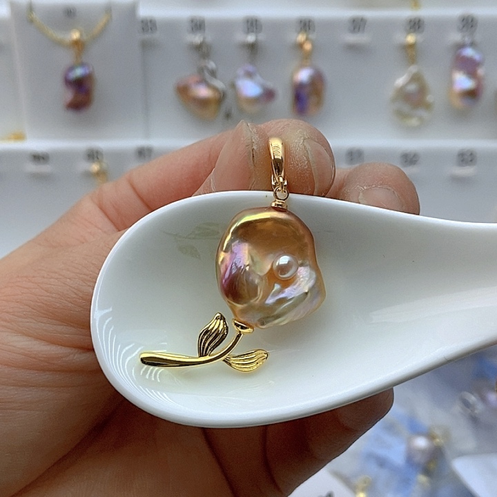 淡水珍珠颈饰未镶嵌