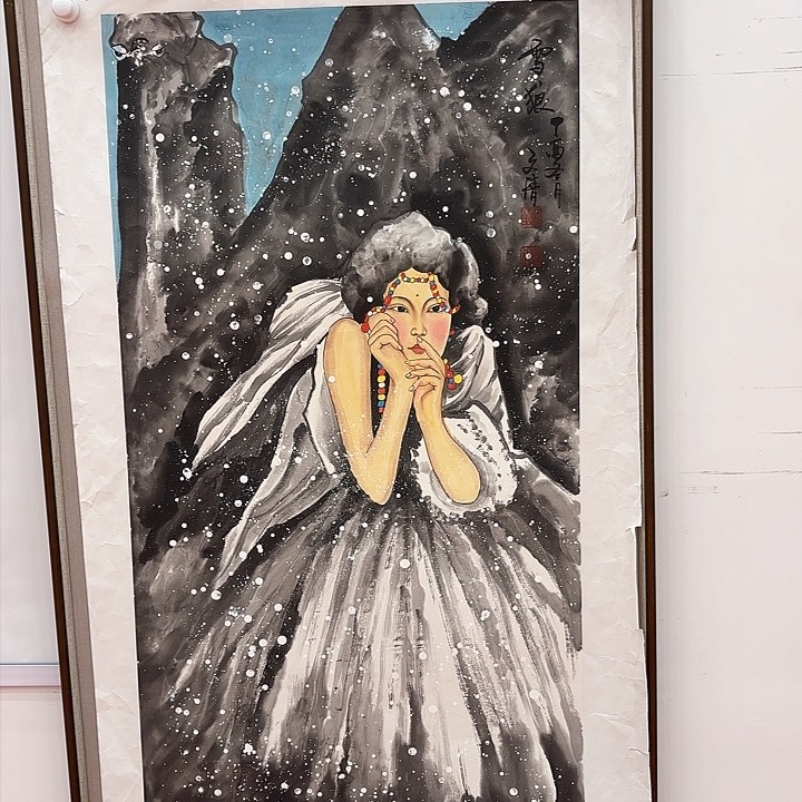 国画M**黄国画作品展！