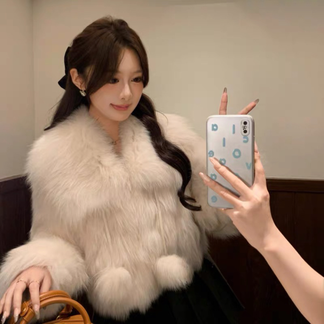 11807#富家千金毛毛外套