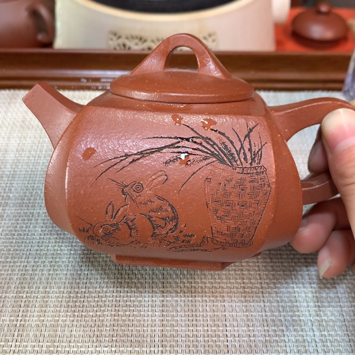 紫砂茶壶宜兴原矿