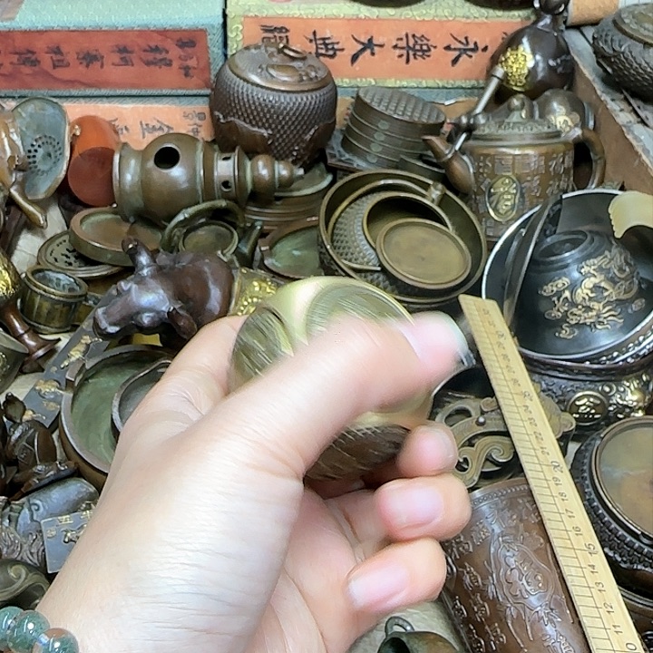 铜材质文玩客厅家具摆件