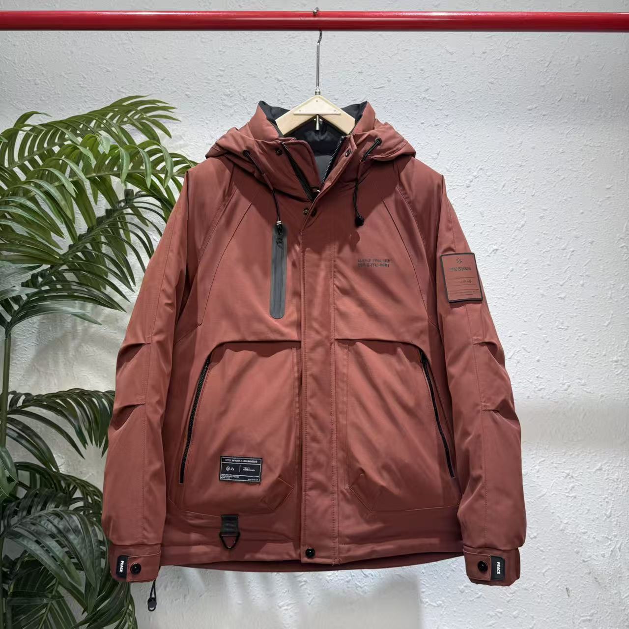 『品牌撤柜』冬季宽松Sorona科技生物绒防风抗寒保暖加厚外套-88019