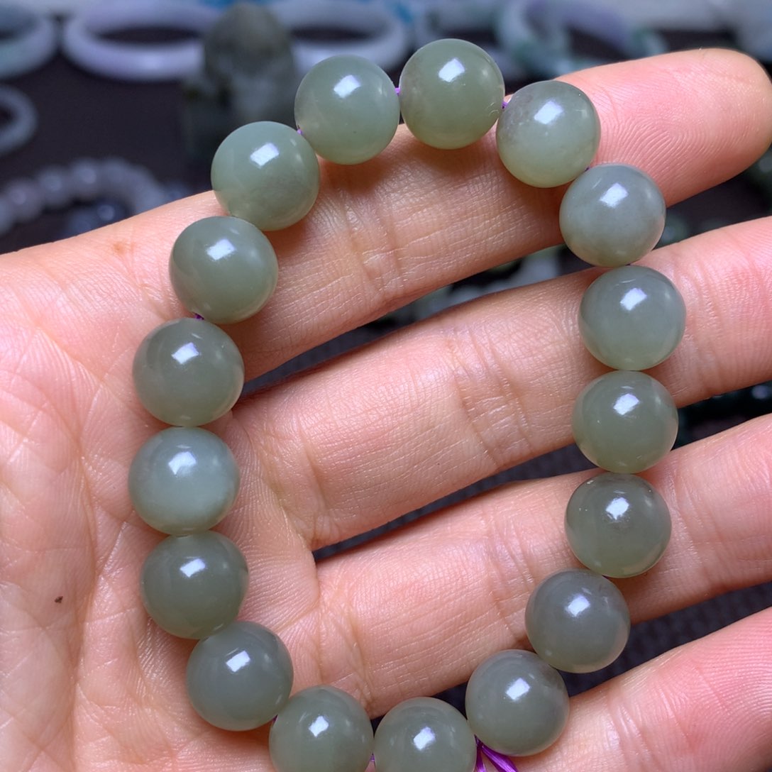 未镶嵌手串和田玉