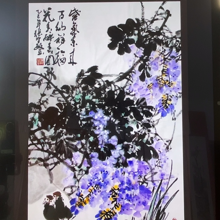 国画张圣敏先生纯手绘作品