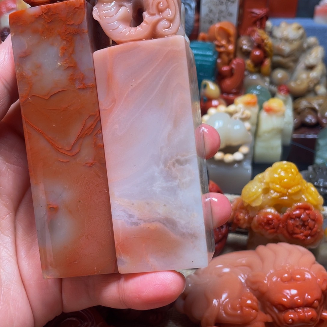 寿山石印石精美寿山