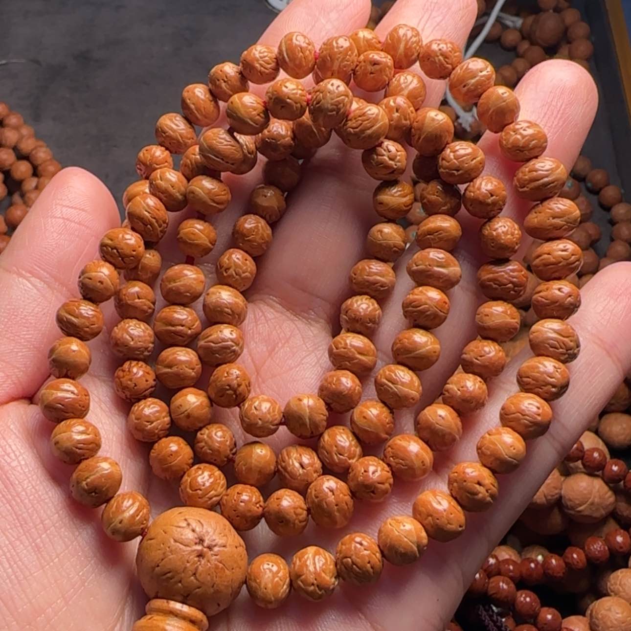 【闪购商品】凤眼菩提吊坠枣核