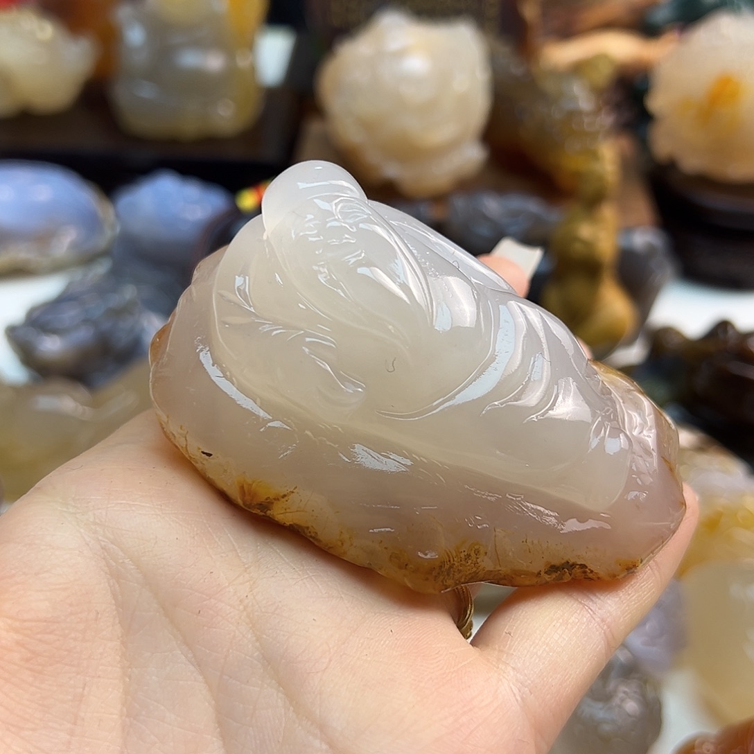 玛瑙/玉髓未镶嵌颈饰