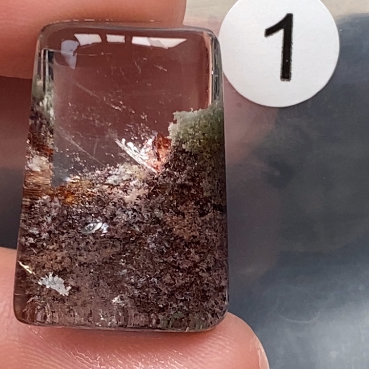 淡***蓝颈饰水晶未镶嵌天然