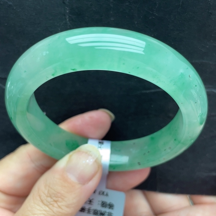 石英质玉未镶嵌手镯5-55/56