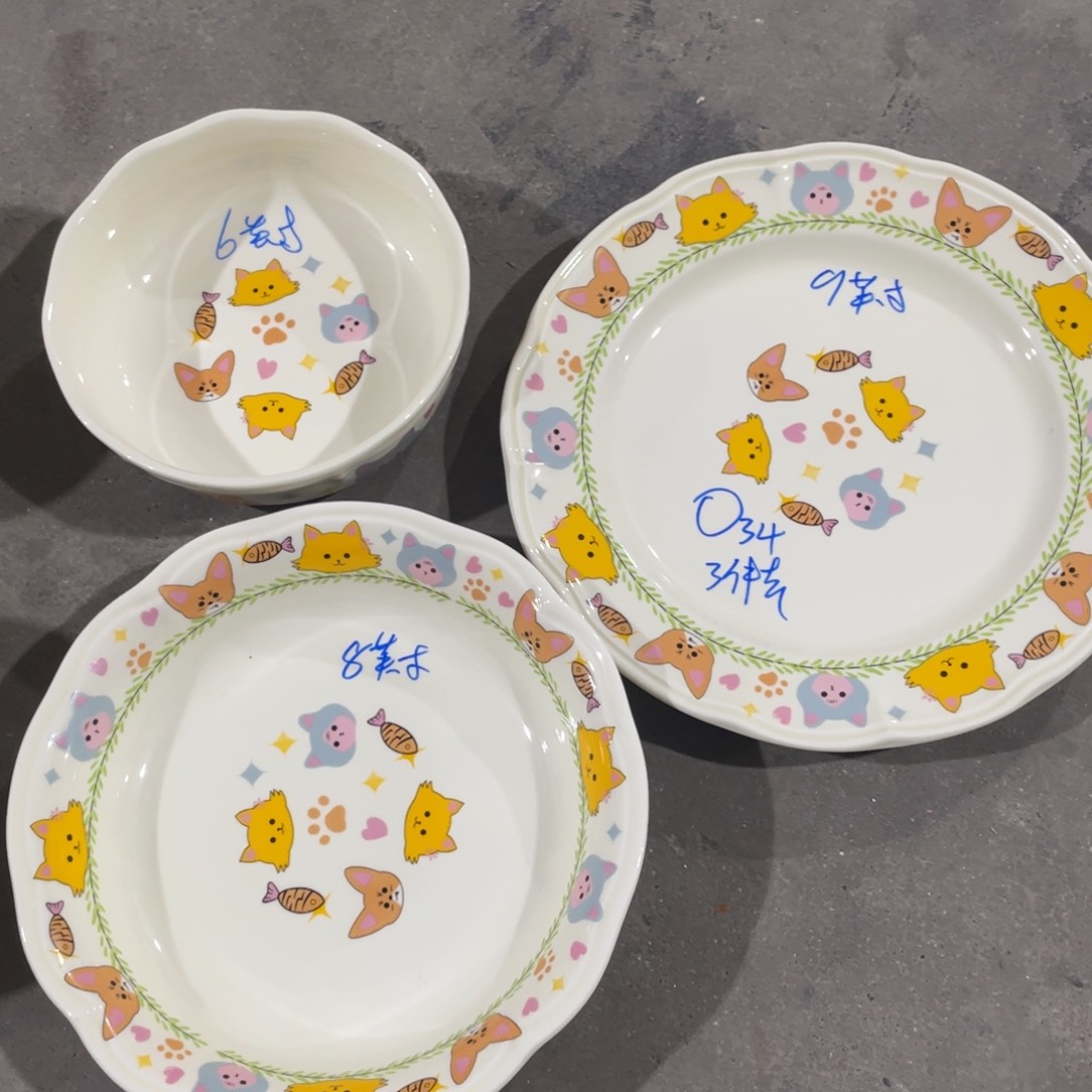 微瑕陶瓷餐具O34