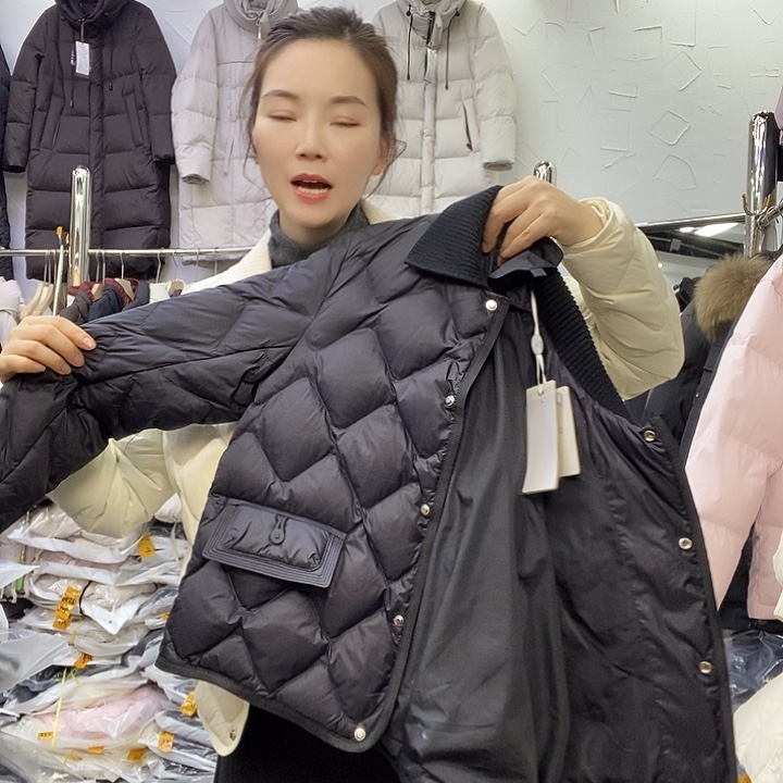 小香风羽绒服好看