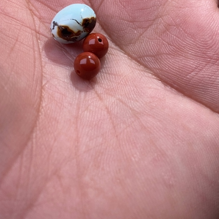 南红玛瑙发饰未镶嵌