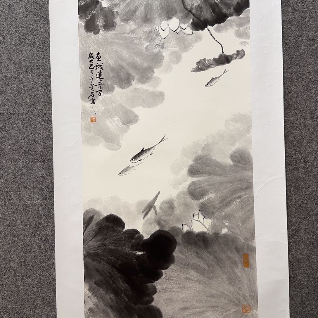 国画觉石老师手绘作品