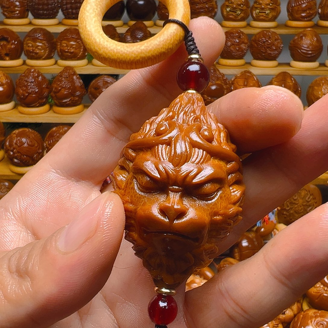 漠***视手串/手链橄榄核悟空一颗