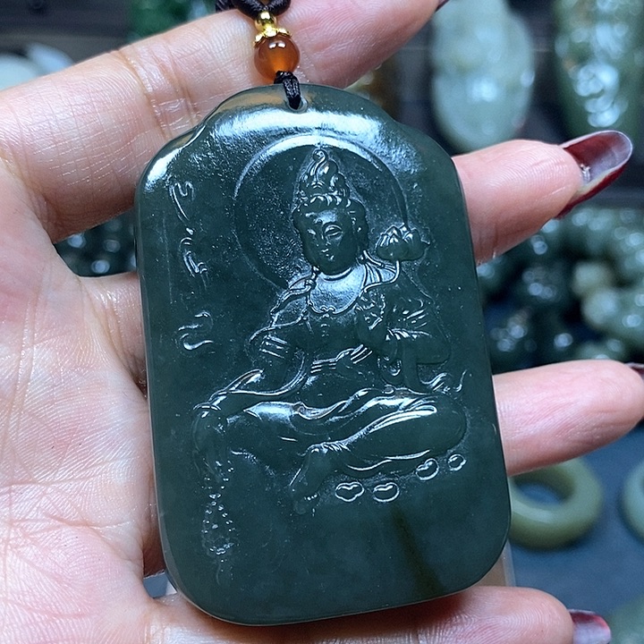 和田玉挂件未镶嵌