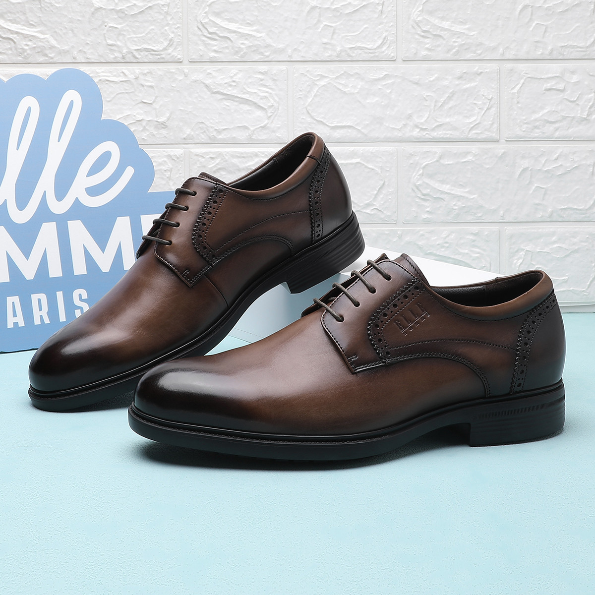 B109-男皮鞋商务单鞋213528578