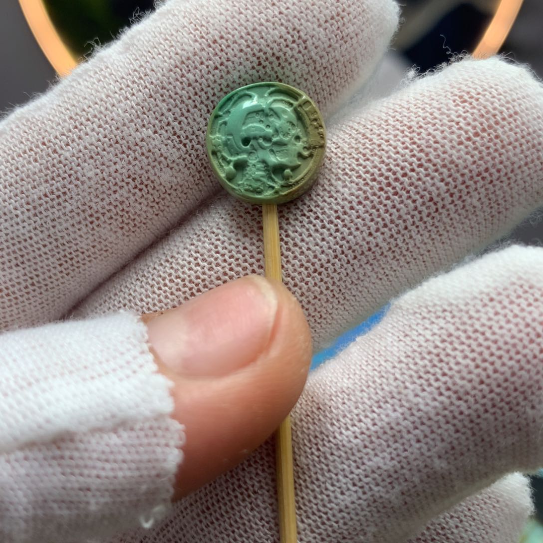 绿松石挂件未镶嵌