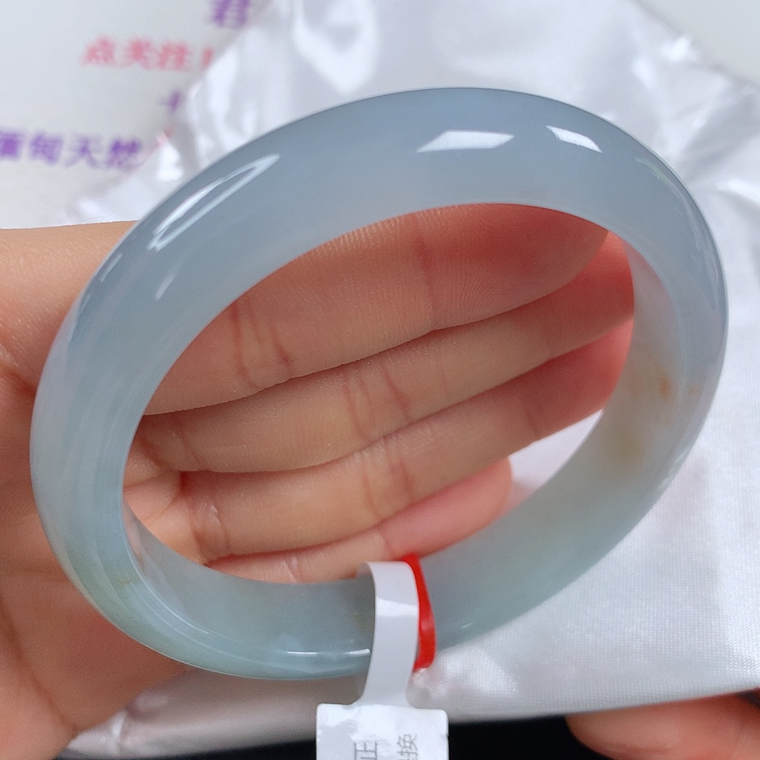 翡翠手镯未镶嵌 正圈⑨③