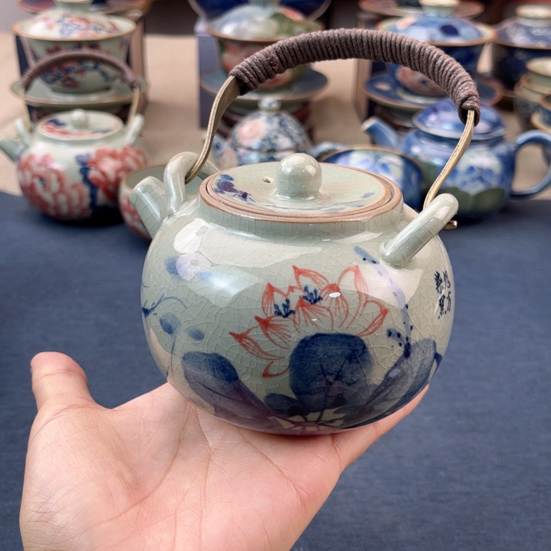 杯景德镇手绘手工茶具