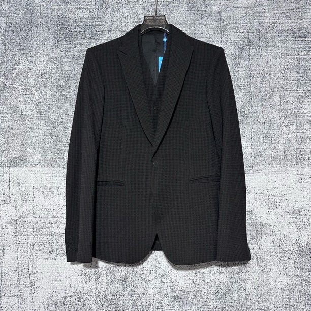 未使用 GIORGIO ARMANI/阿玛尼 纯色双叠领单西外套43171