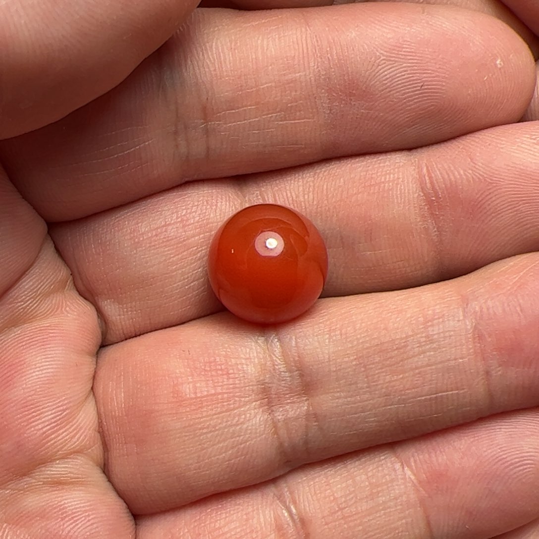南红玛瑙珠子未镶嵌俊*