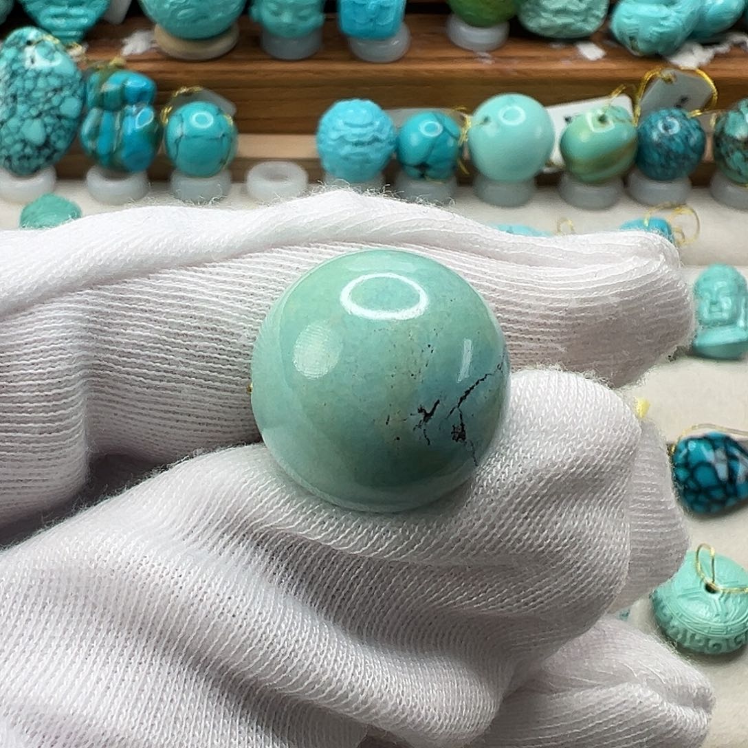 绿松石配饰未镶嵌晓**澄