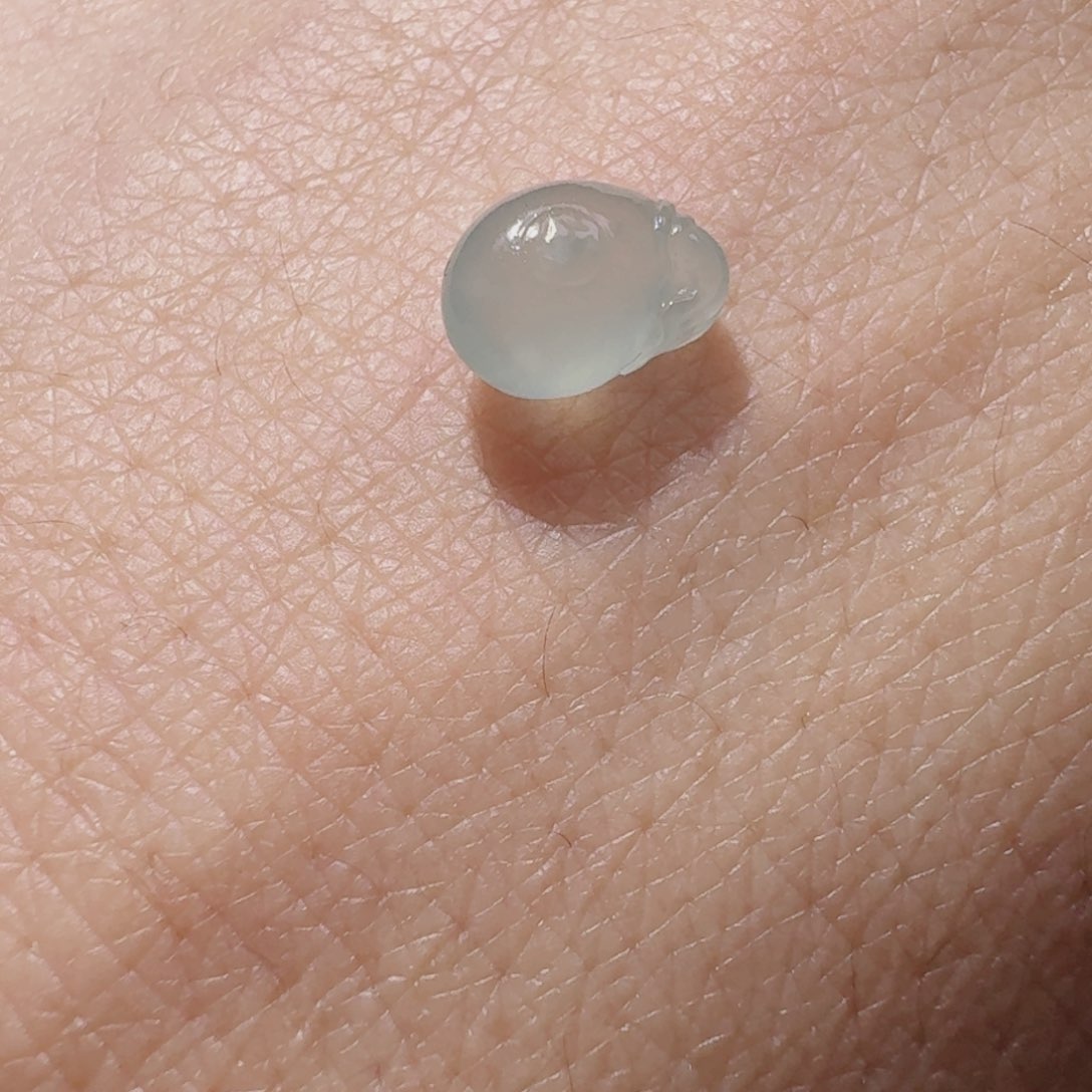 定制翡翠未镶嵌天然翡翠钱袋子