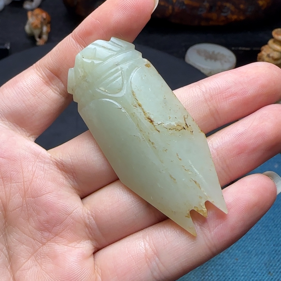 和田玉（糖玉）未镶嵌挂件