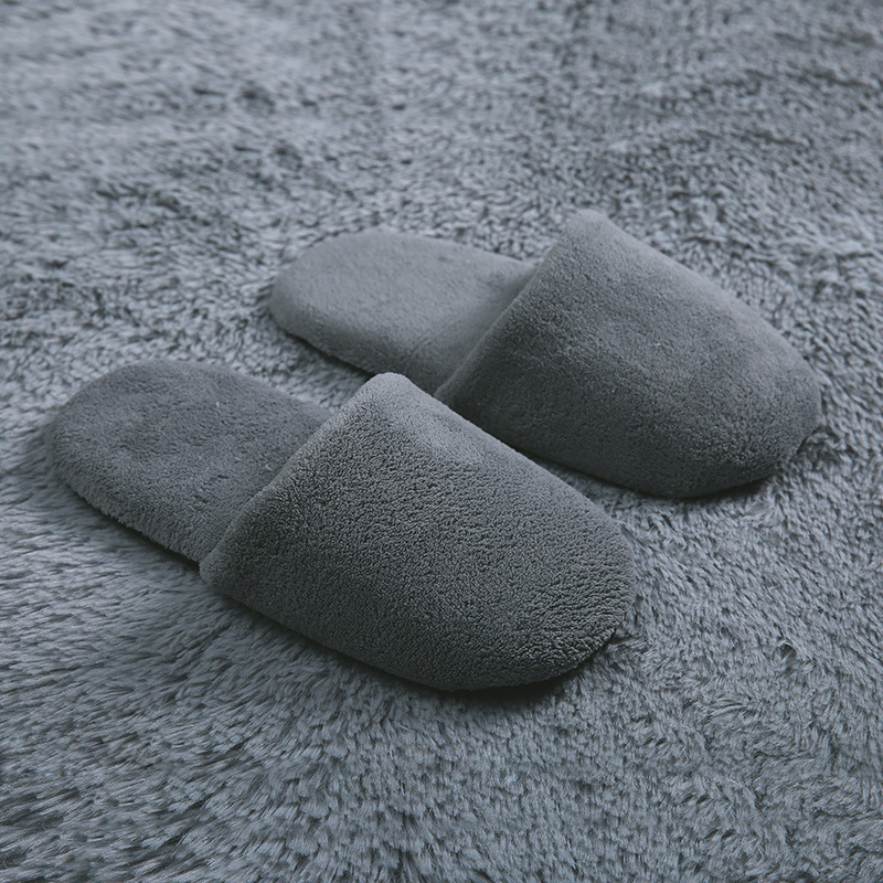 宾馆布拖鞋情侣居家包头软底