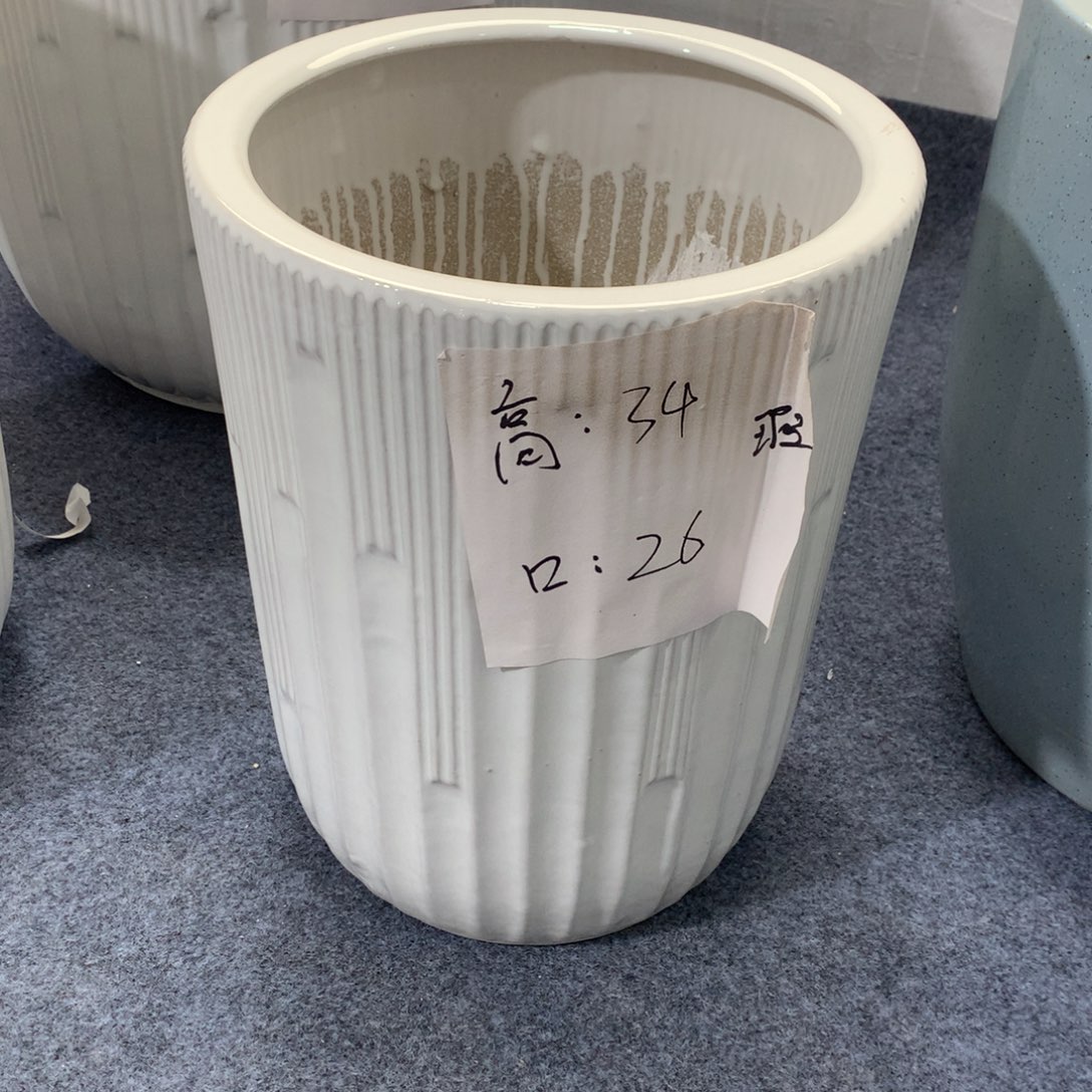 高温陶瓷花盆微瑕