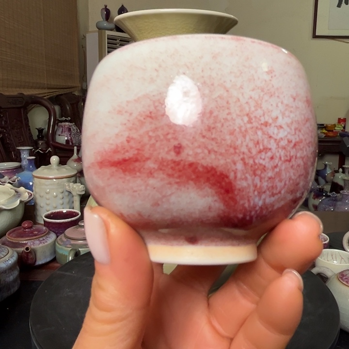 瓷片牛家钧窑牛自恒老师钧瓷