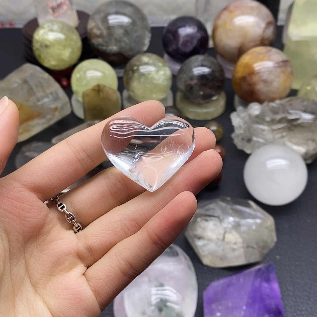 水晶珠宝半成品未镶嵌220水晶石