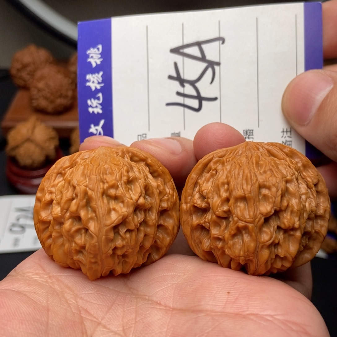 吊坠文玩核桃40磨盘