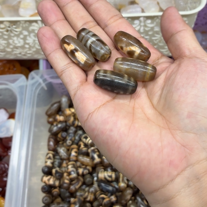 玛瑙/玉髓未镶嵌吊坠(不含链)