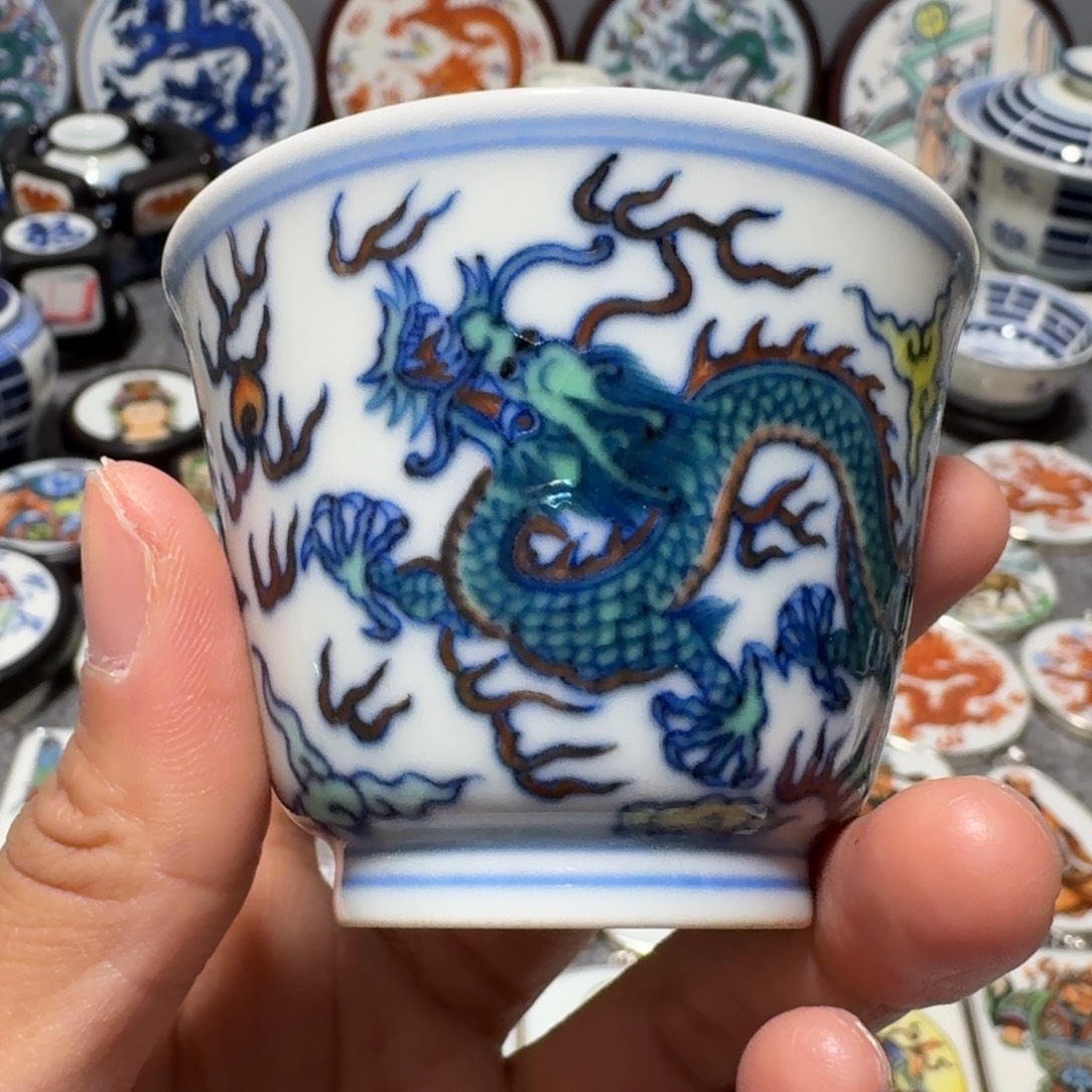 油***腐瓷片精品个杯子一个