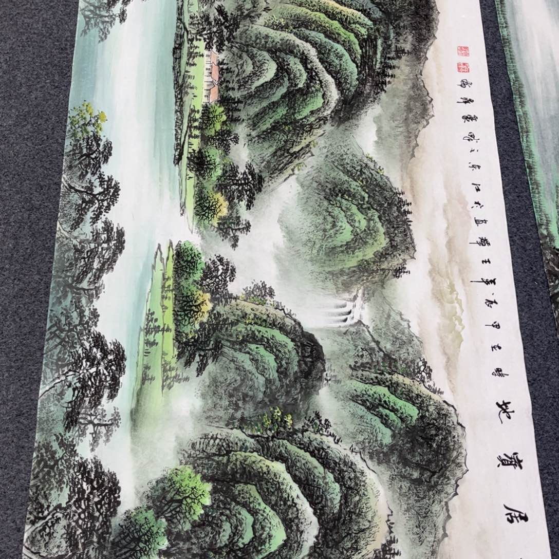国画老师手绘作品