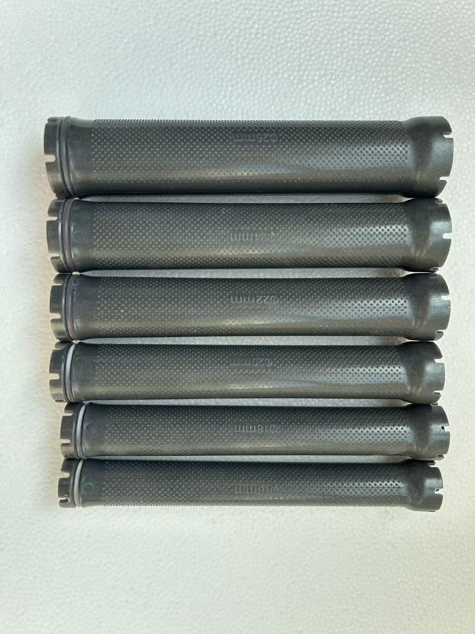 新款单孔加长杠子24V超长卷杠14厘米黑色单孔