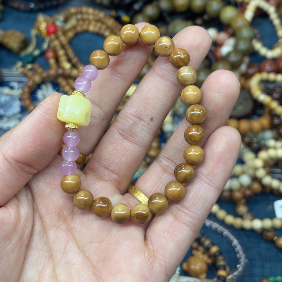 维腊木（绿檀）无事牌