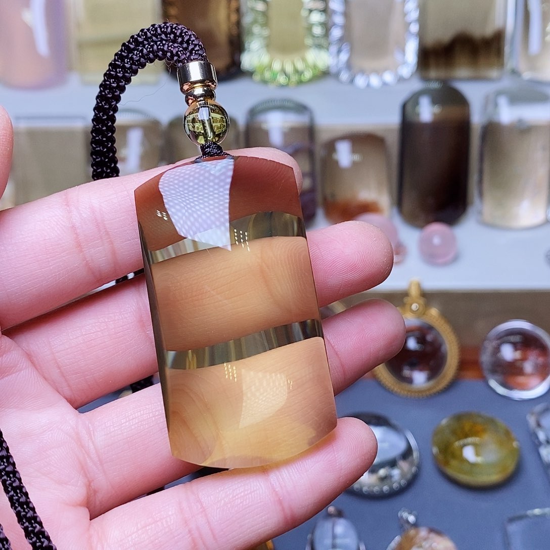 水晶水晶吊坠未镶嵌昵*