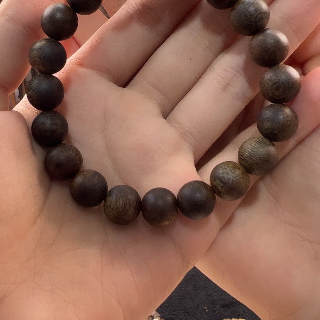 沉香手串圆珠单圈多样性发一A9-ZYE24