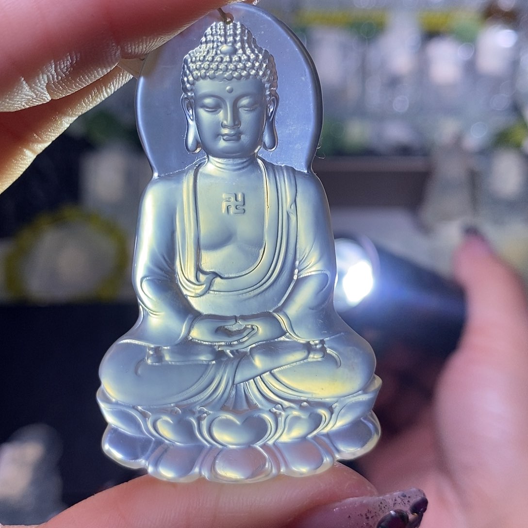 蛇纹石玉颈饰未镶嵌慧****s