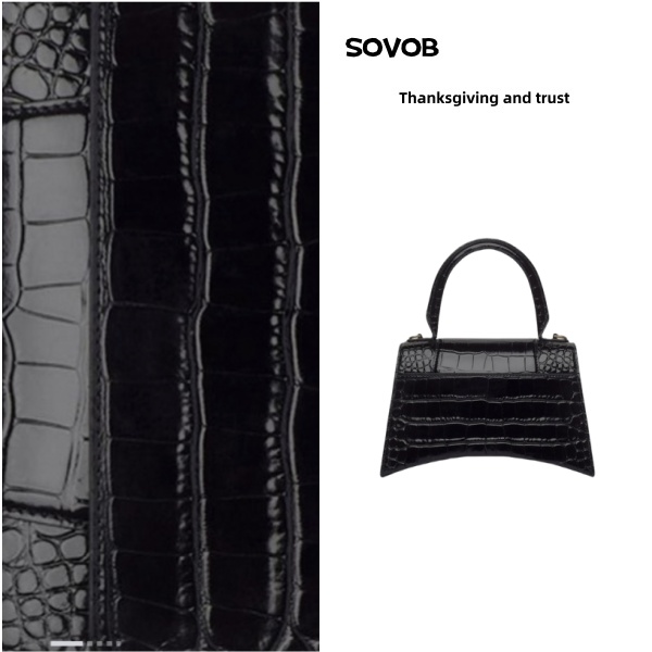 手工沙时尚女包 小 号百搭 0161 B BSL 手提 额纹 黑色