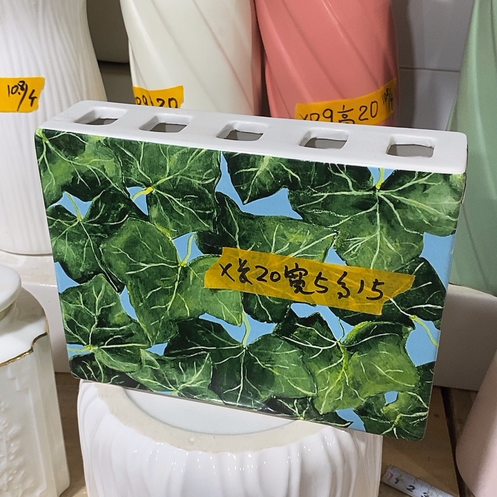 陶盆有孔 瑕疵针孔漏釉介意勿拍外口 5/20外高15