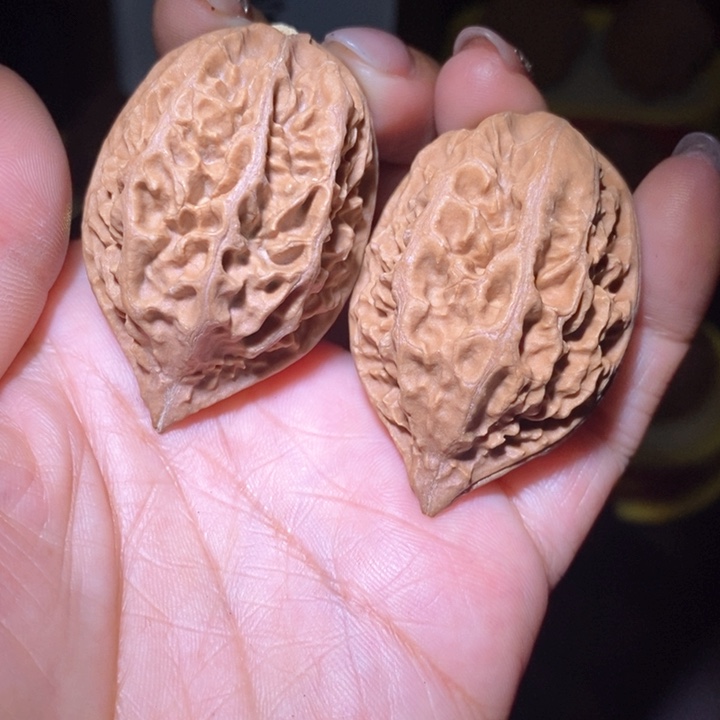 文玩核桃把件东北野生楸子小美32