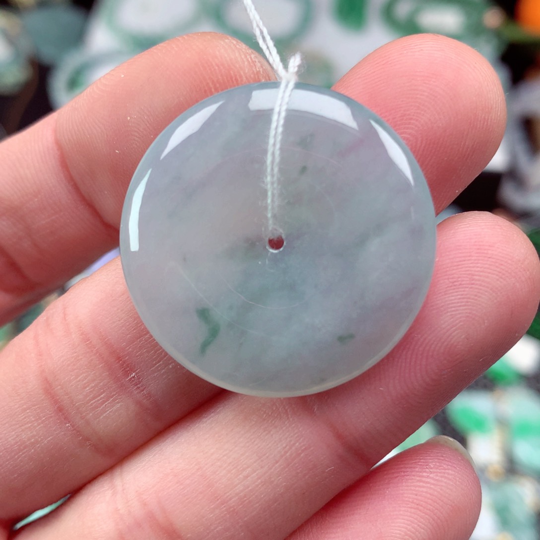 翡翠颈饰未镶嵌翡翠吊坠