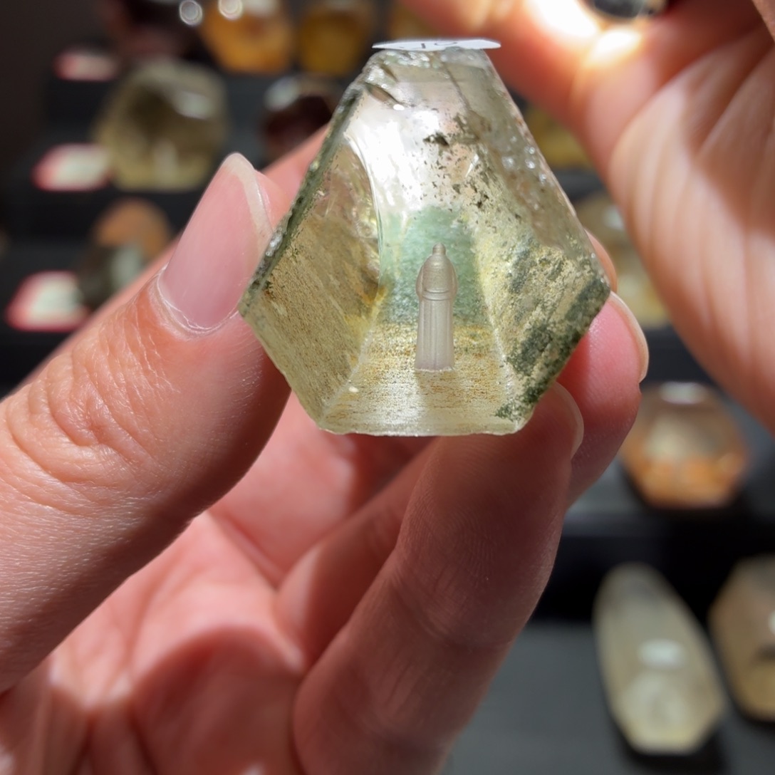 珠宝半成品水晶未镶嵌