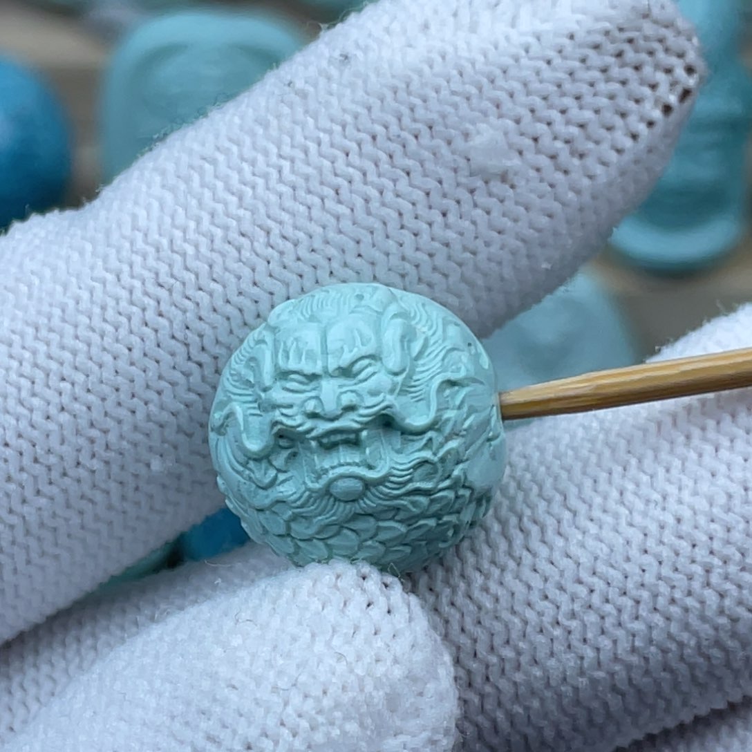 绿松石珠宝奇石未镶嵌卡15