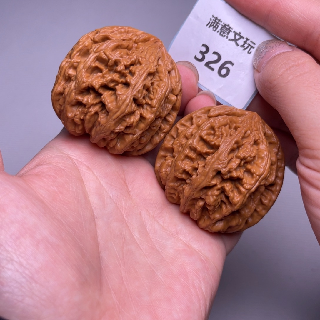 把件文玩核桃粗筋47.326